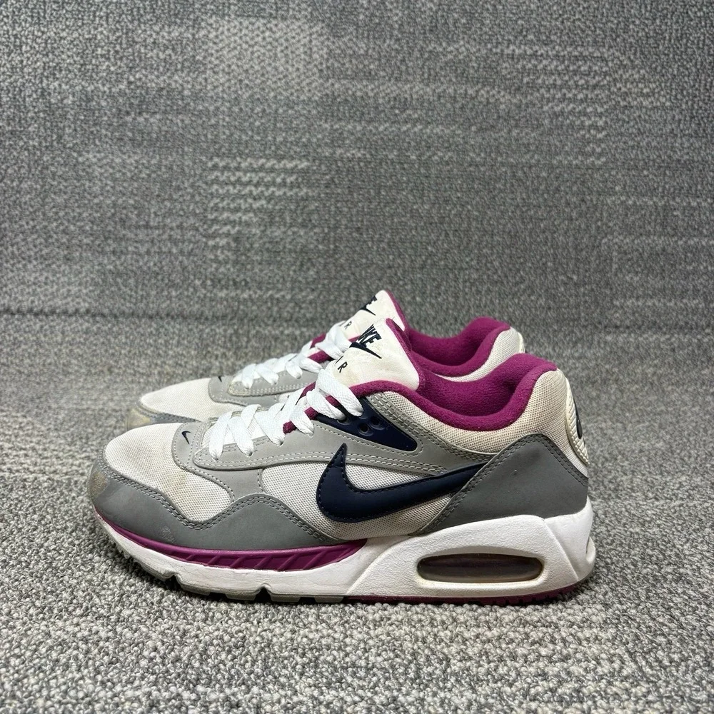 Nike Air Max Correlate White Gray Purple Running Shoes Womens Sz 7.5 511417-101